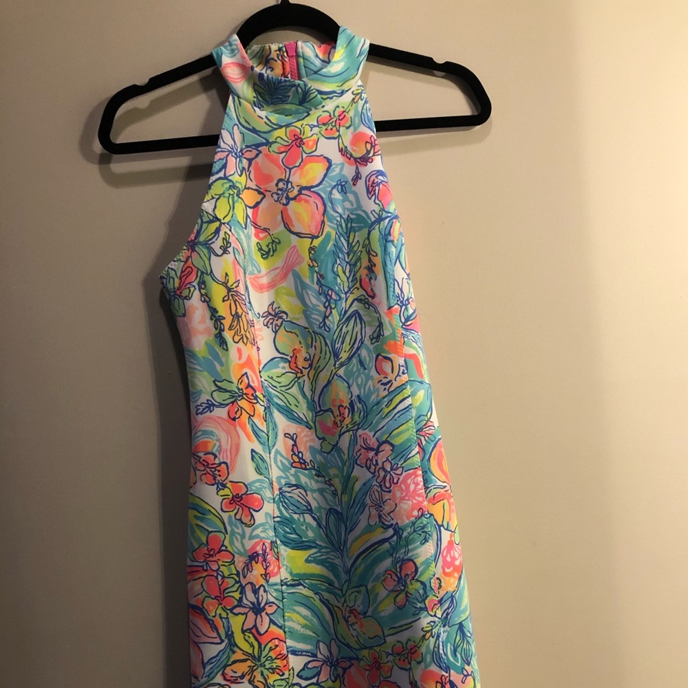 Lilly Pulitzer Krista Shift Dress Surf - Size 4